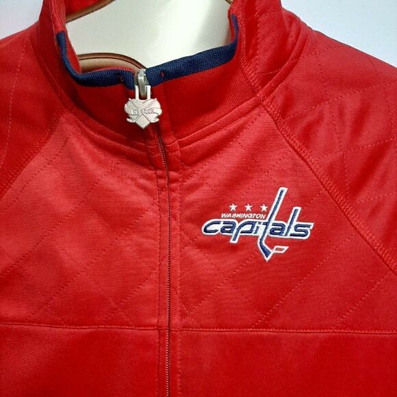 Washington Capitals women's jacket, track jacket, Ladies women size M reebok - Picture 5 of 5